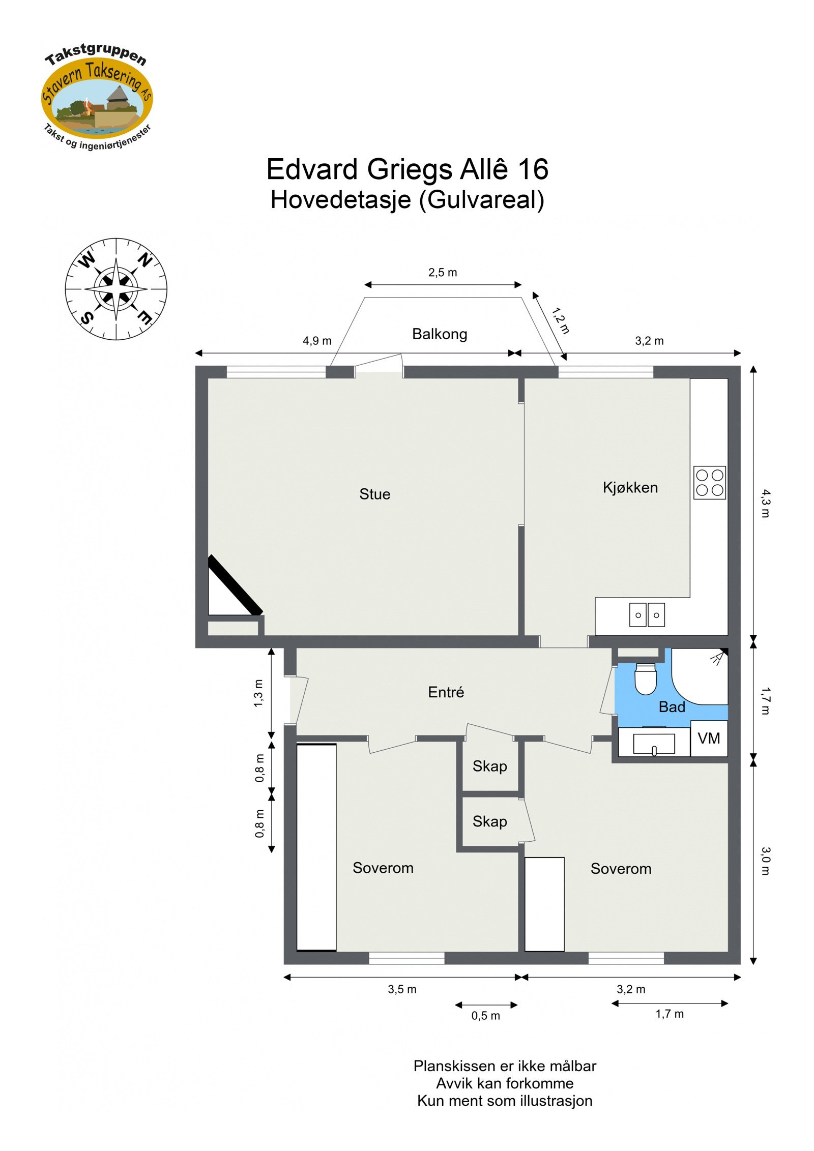 Plantegning. Galleribilde