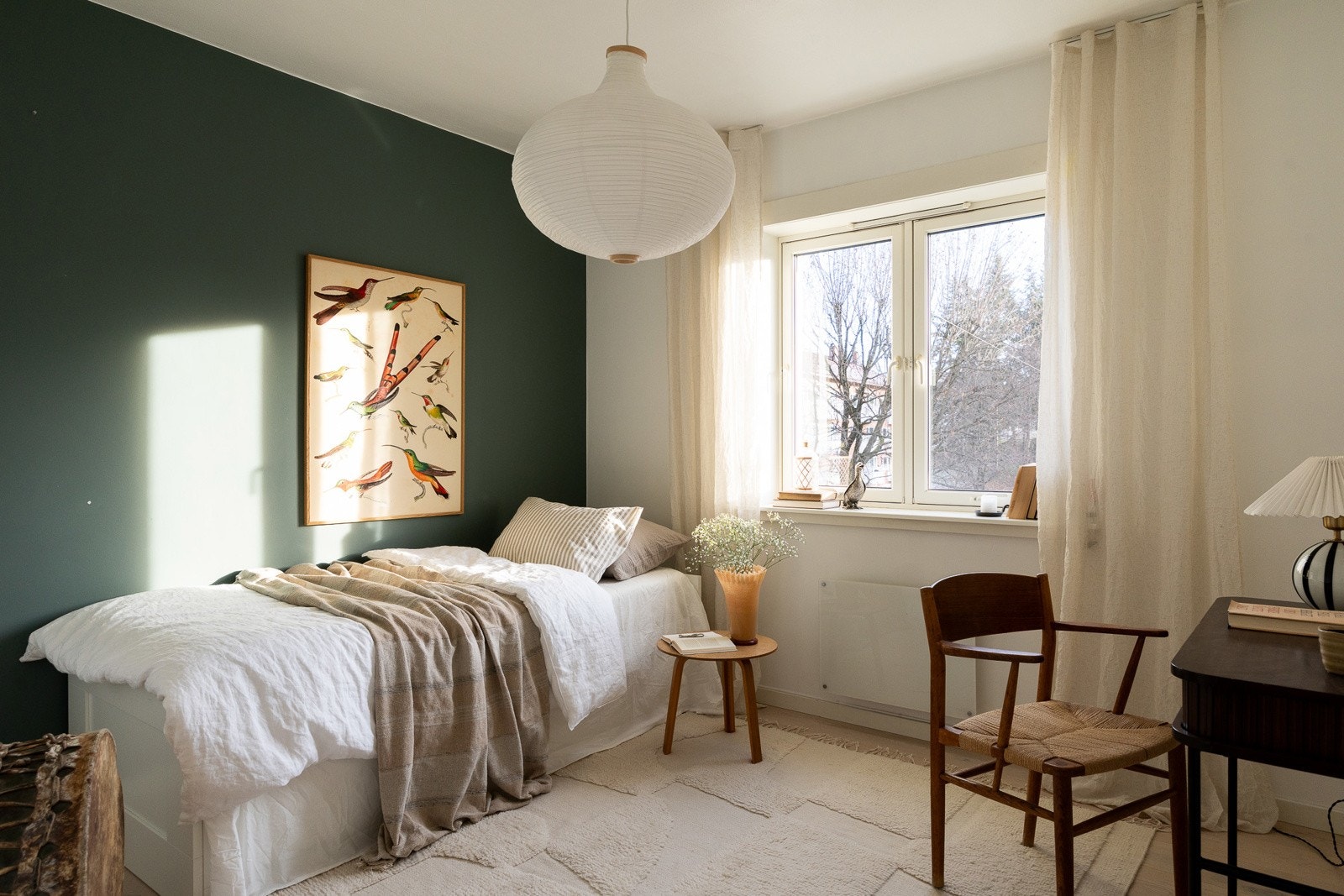 Det andre soverommet fungerer godt både som barnerom, gjesterom eller kontor, og har fleksibel innredningsmulighet. Galleribilde