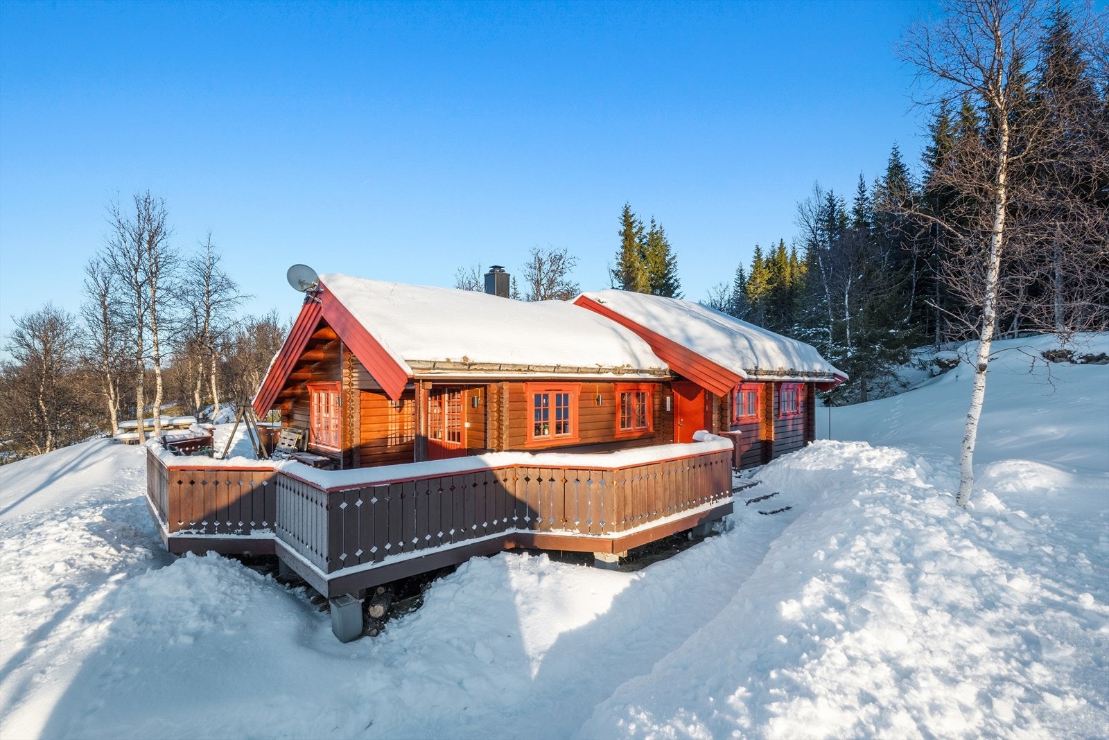 Gode solforhold gjør det mulig å virkelig nyte hyggelige dager til fulle. Galleribilde