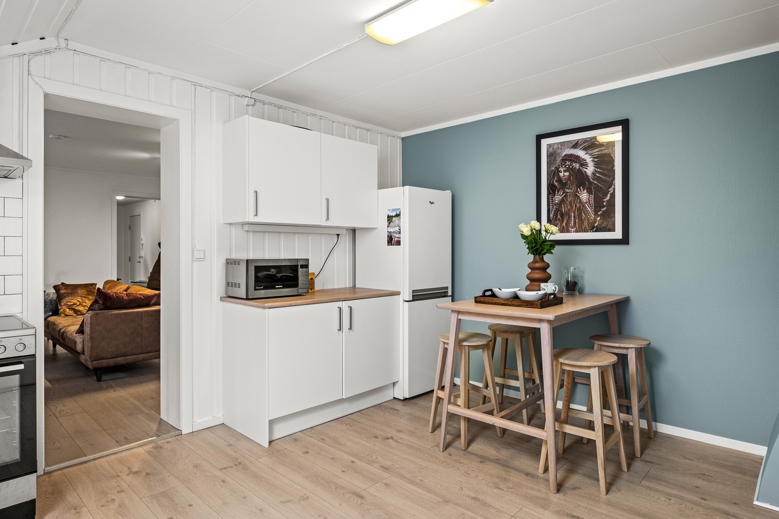 Fra kjøkken mot stue Galleribilde