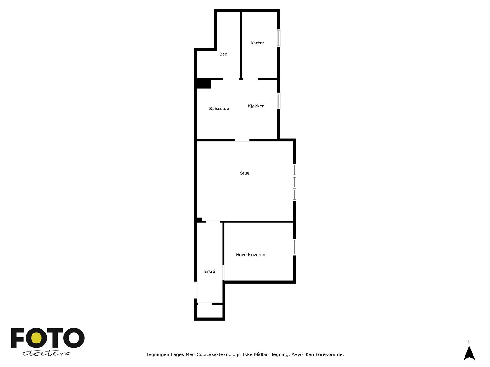 Planskisse Galleribilde