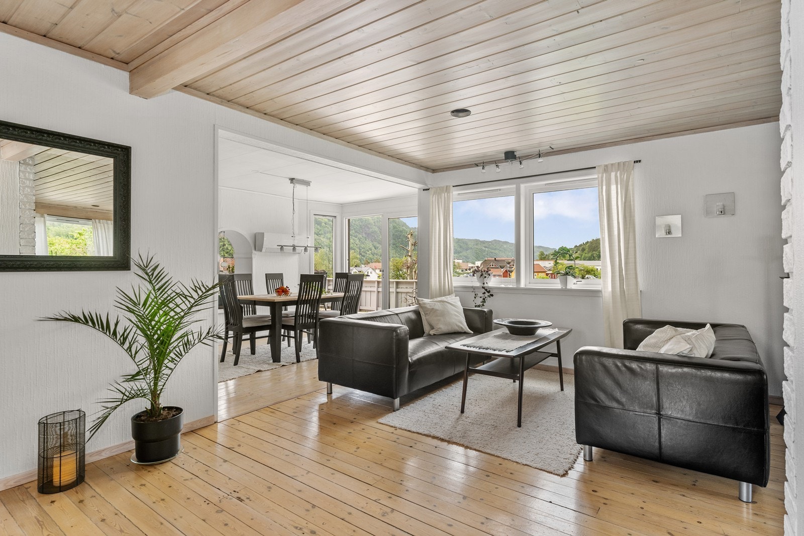 Åpent og luftig med fin utsikt. Galleribilde