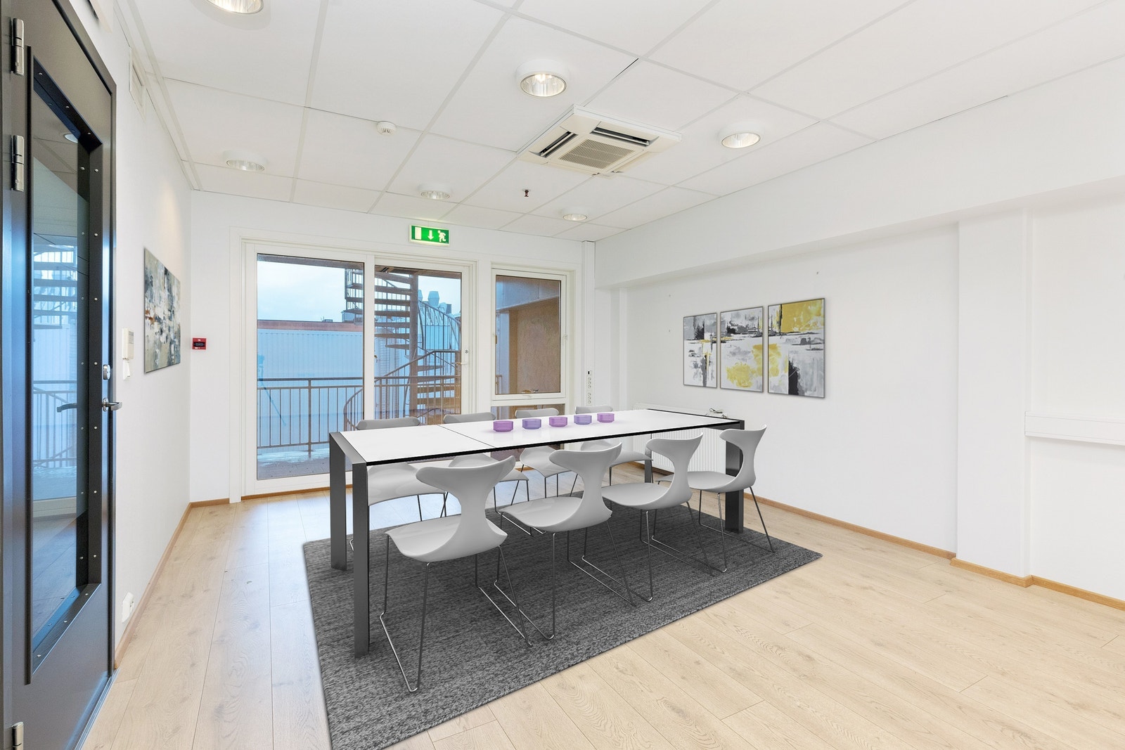 Illustrasjon - pauserom Galleribilde