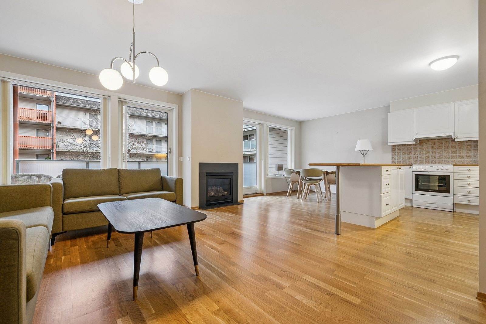 Romslig stue Galleribilde