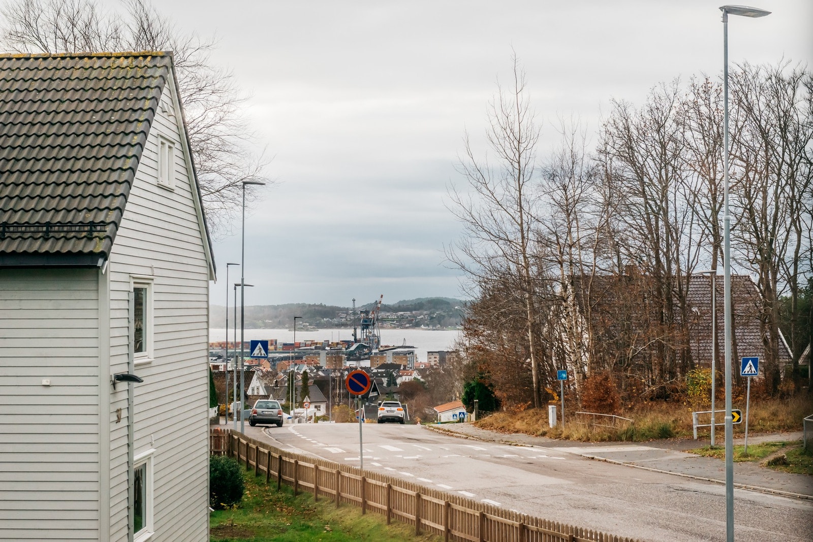 Sjøglimt fra balkongen Galleribilde