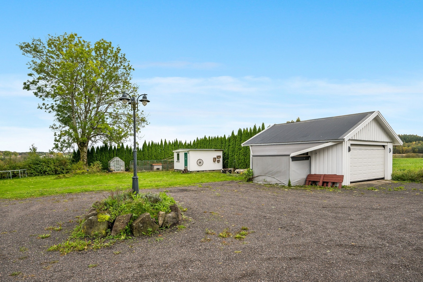 Her får man den herlige småbruksfølelsen Galleribilde