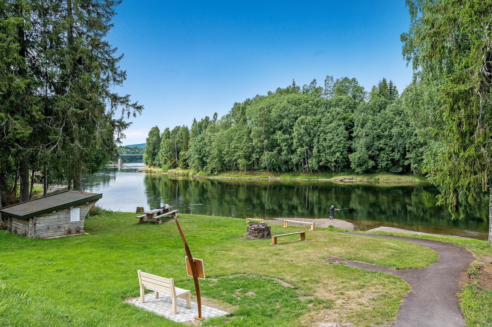 Hva med å prøve fiskelykken? Galleribilde