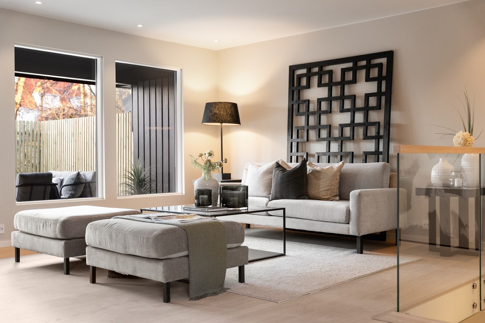 Det er nye vinduer i hele boligen. Galleribilde