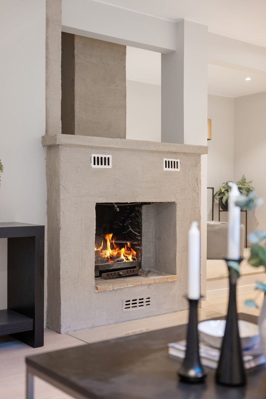 Murt peis med innsats. Galleribilde