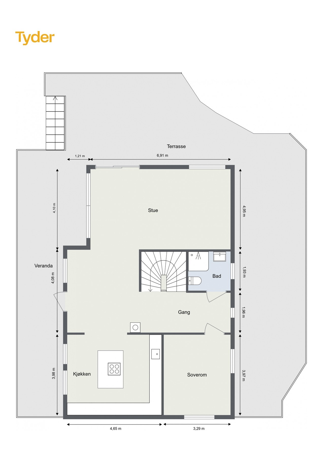 Hovedetasjen av Bråtåsveien 42 | EIE eiendomsmegling Galleribilde