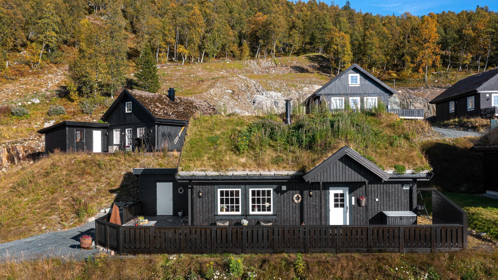 Flotte utsiktsforhold og snøsikker beliggenhet 970 moh Galleribilde