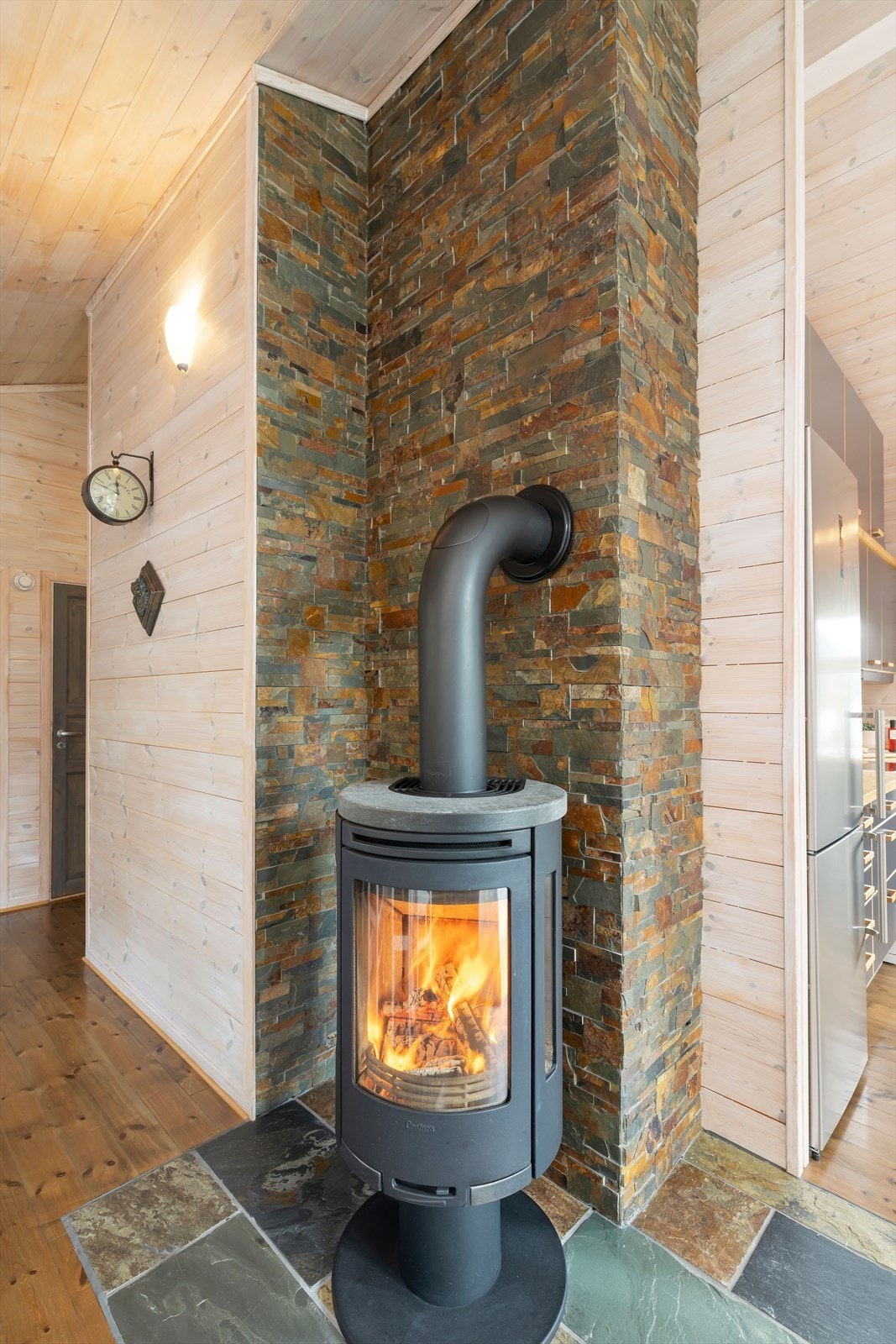 Vedfyring Galleribilde