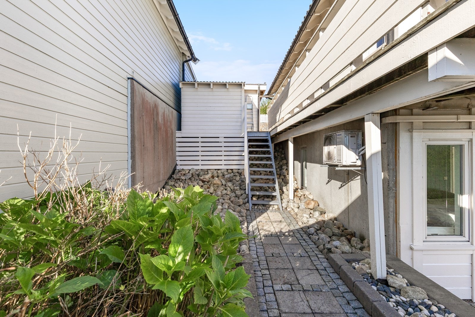 Trappe-adkomst til hagen Galleribilde