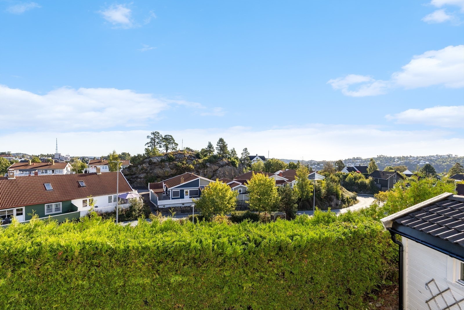 Nydelig utsikt fra veranda Galleribilde