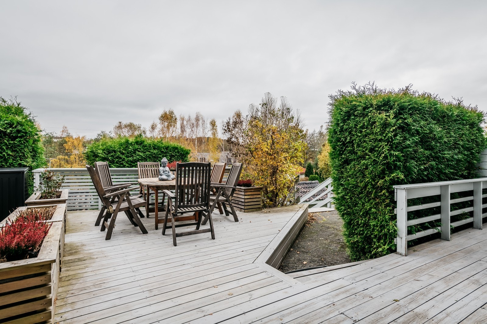 Velkommen til din nye terrasse, denne kan du innrede i mange soner Galleribilde