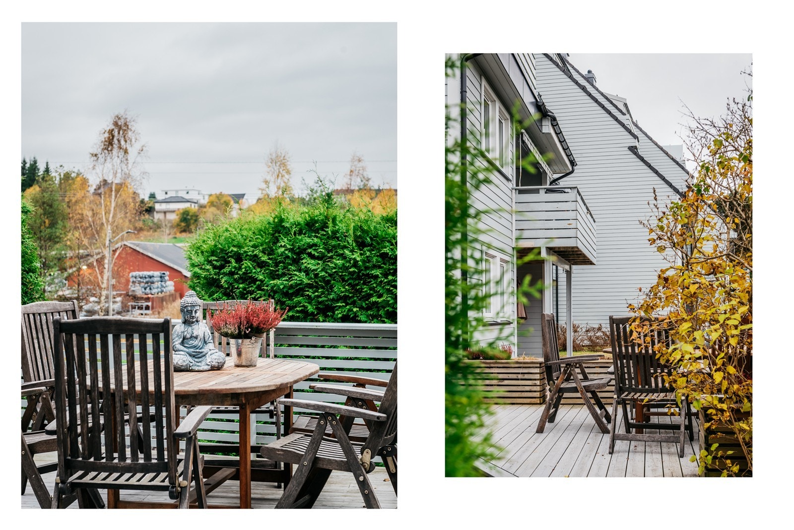Romslig veranda med mulighet for mange soner Galleribilde