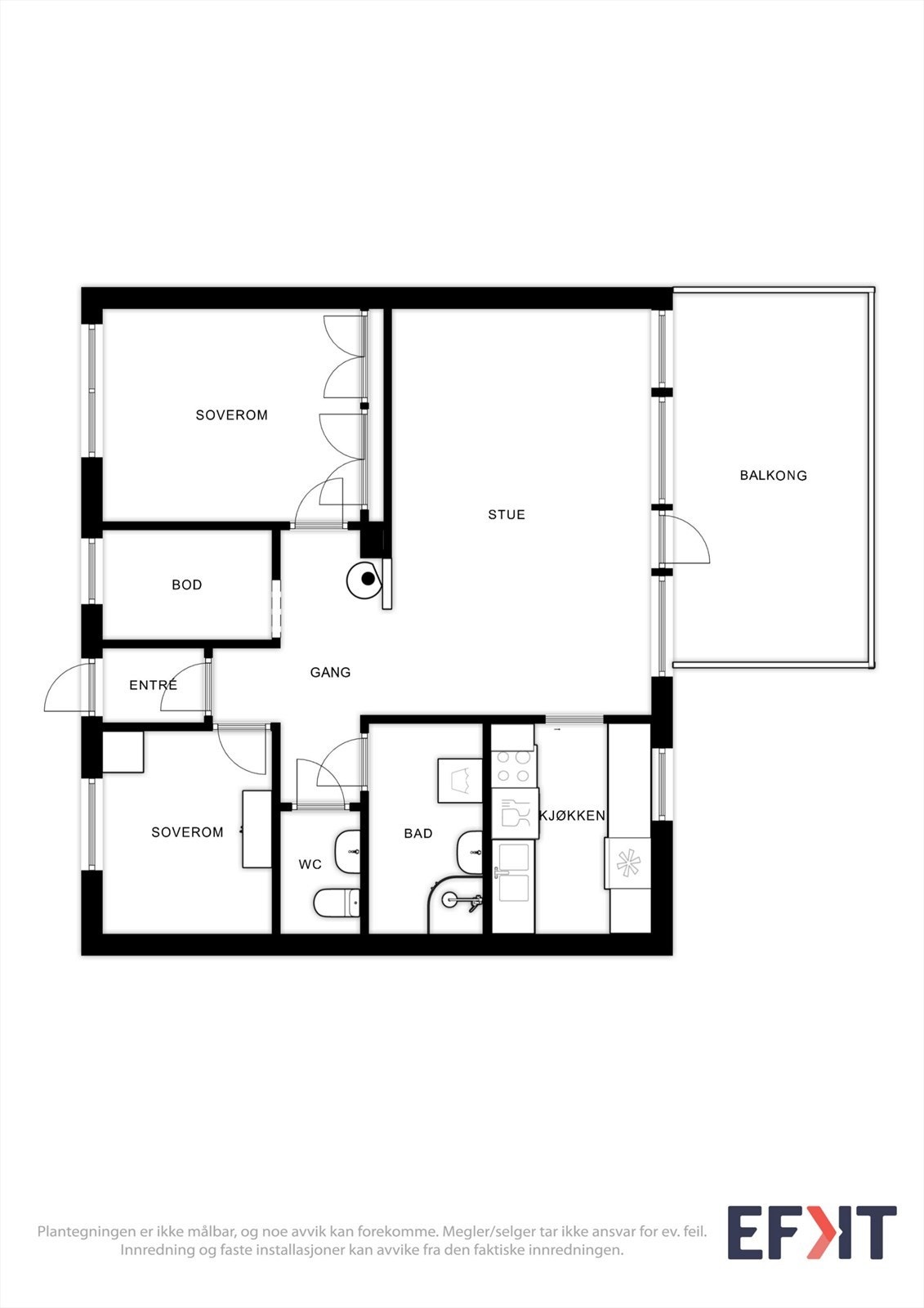 1.etasje - kårbolig Galleribilde
