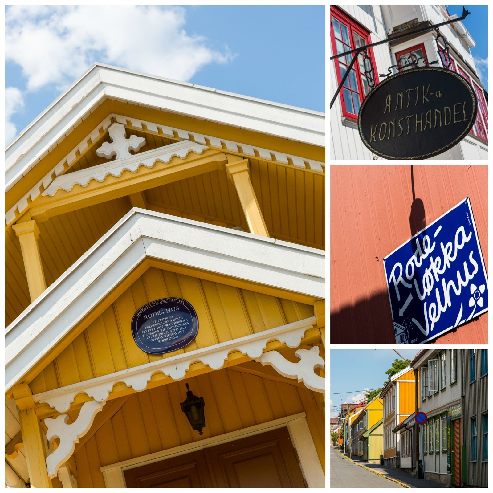 Rodeløkka ligger ikke langt unna med sin sjarmerende trehusbebyggelse og koselige små gater. Galleribilde