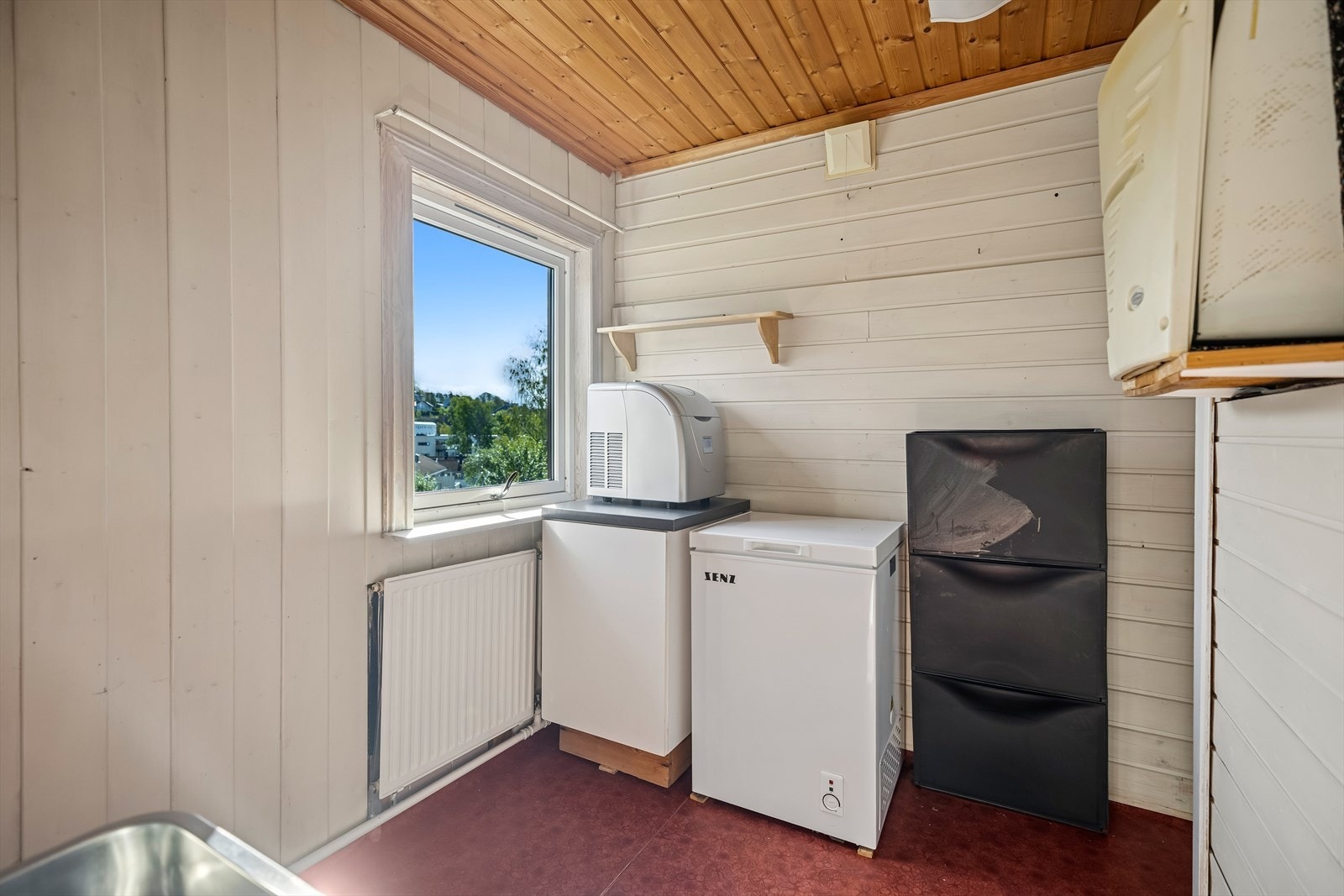 Teknisk rom kjeller. Galleribilde