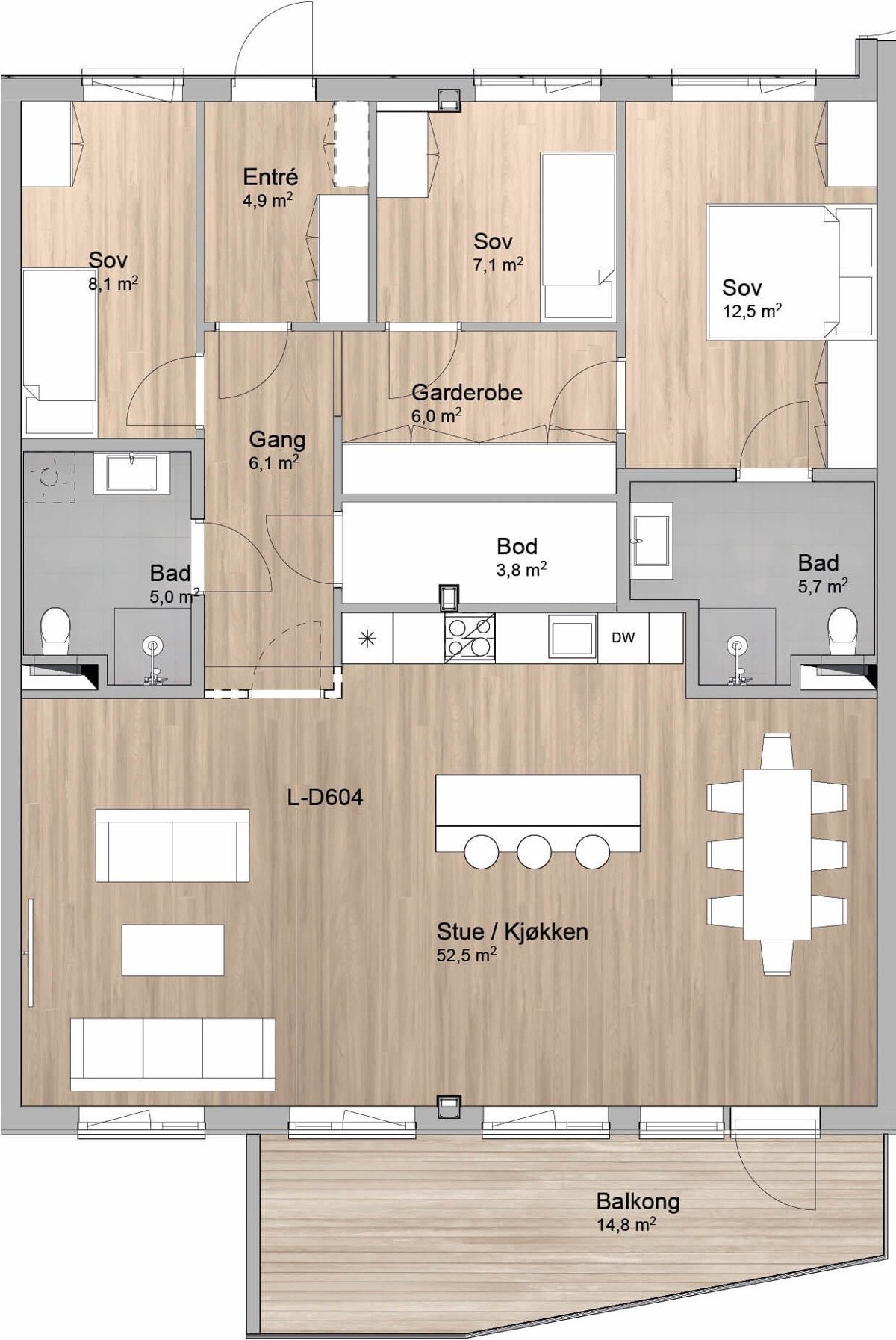 Plantegning. Galleribilde