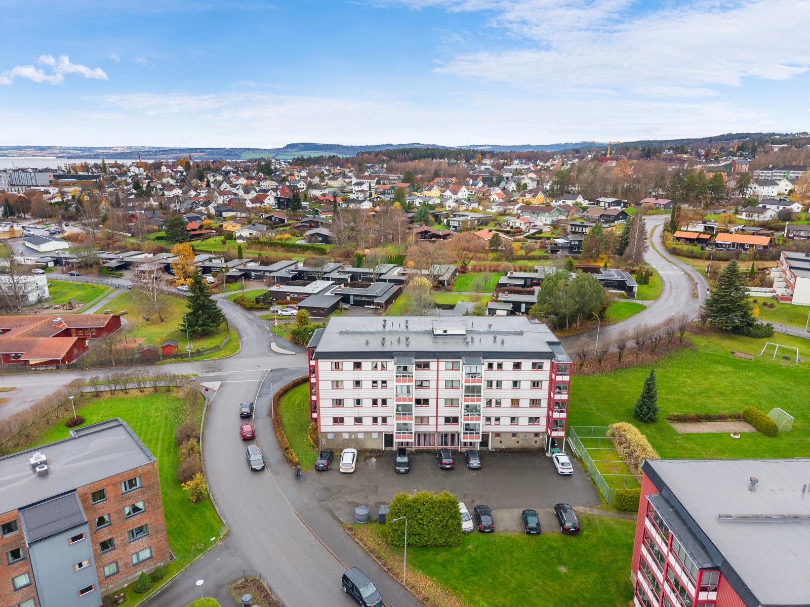 Dronefoto Galleribilde