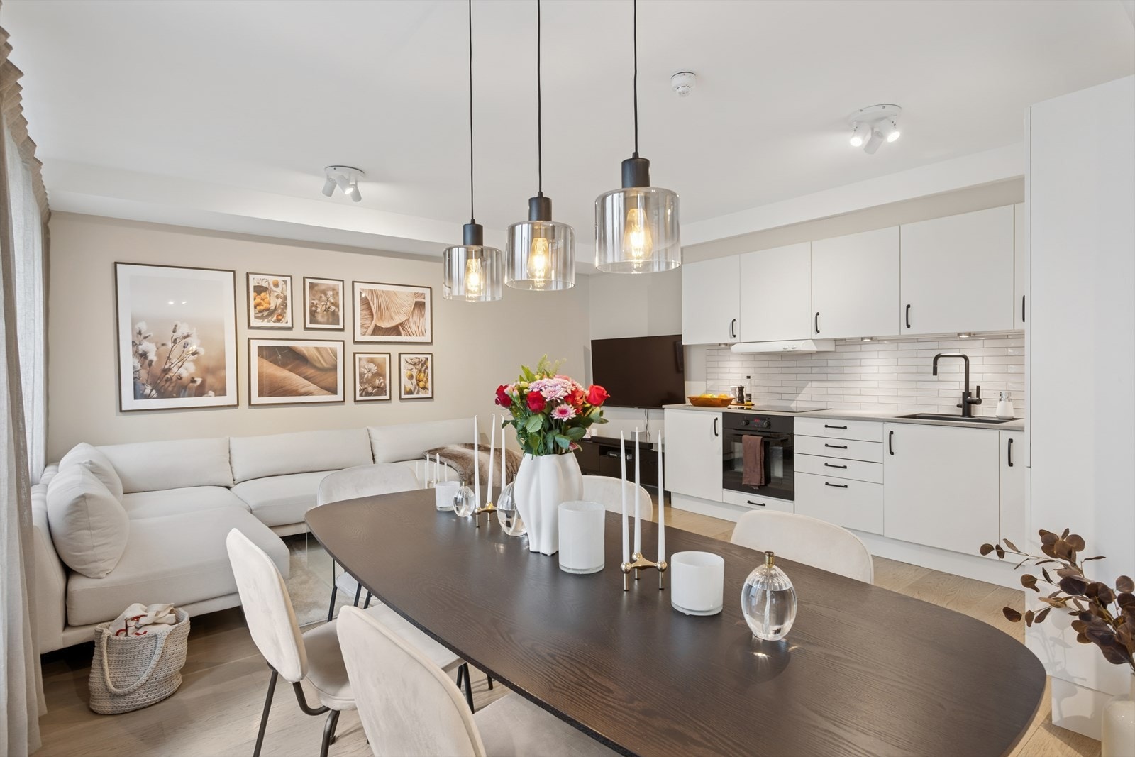 Boligen ble omgjort og pusset opp i 2016/2017. Galleribilde