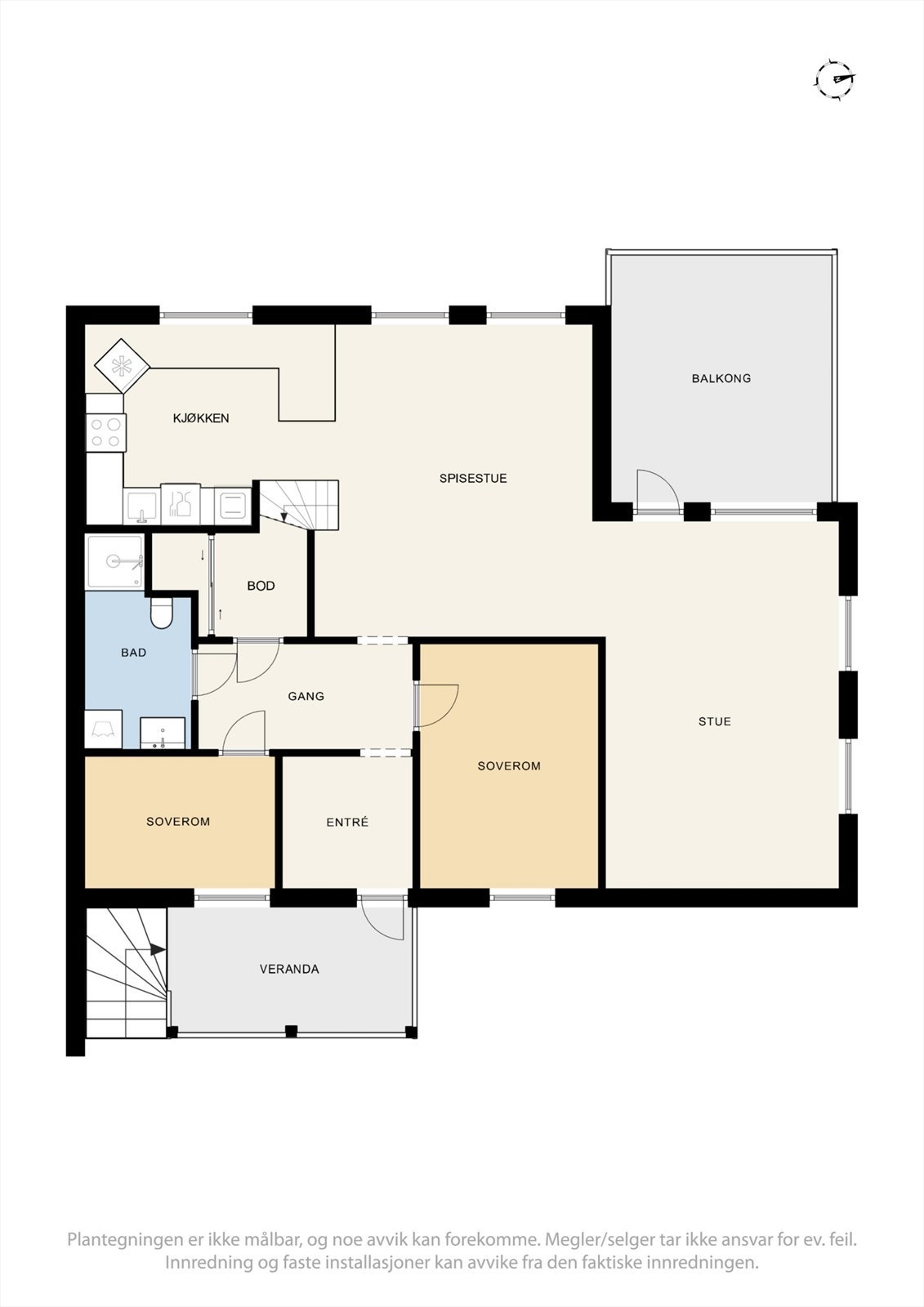 Plantegning 2. etasje. Galleribilde