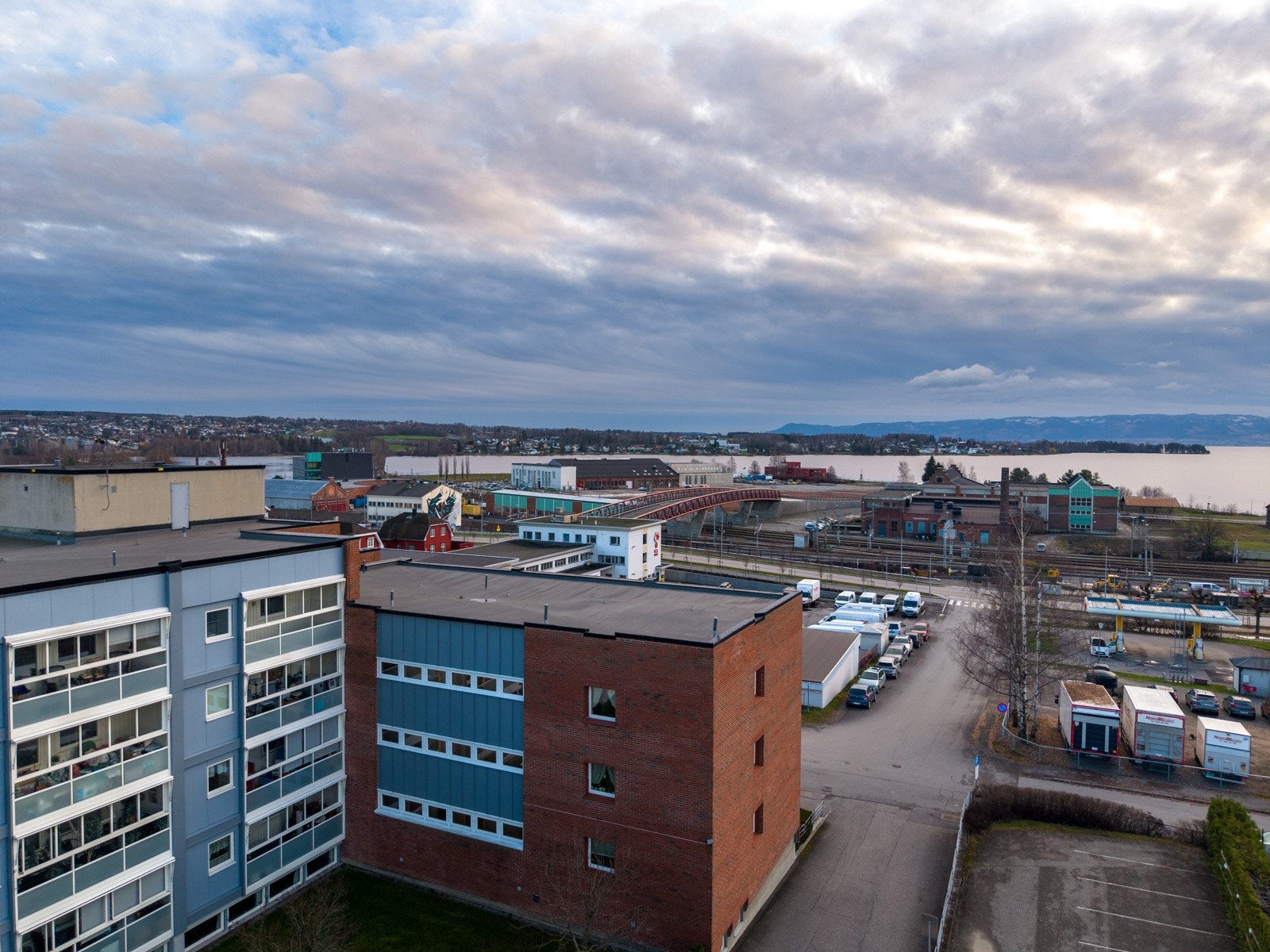 Dronefoto Galleribilde