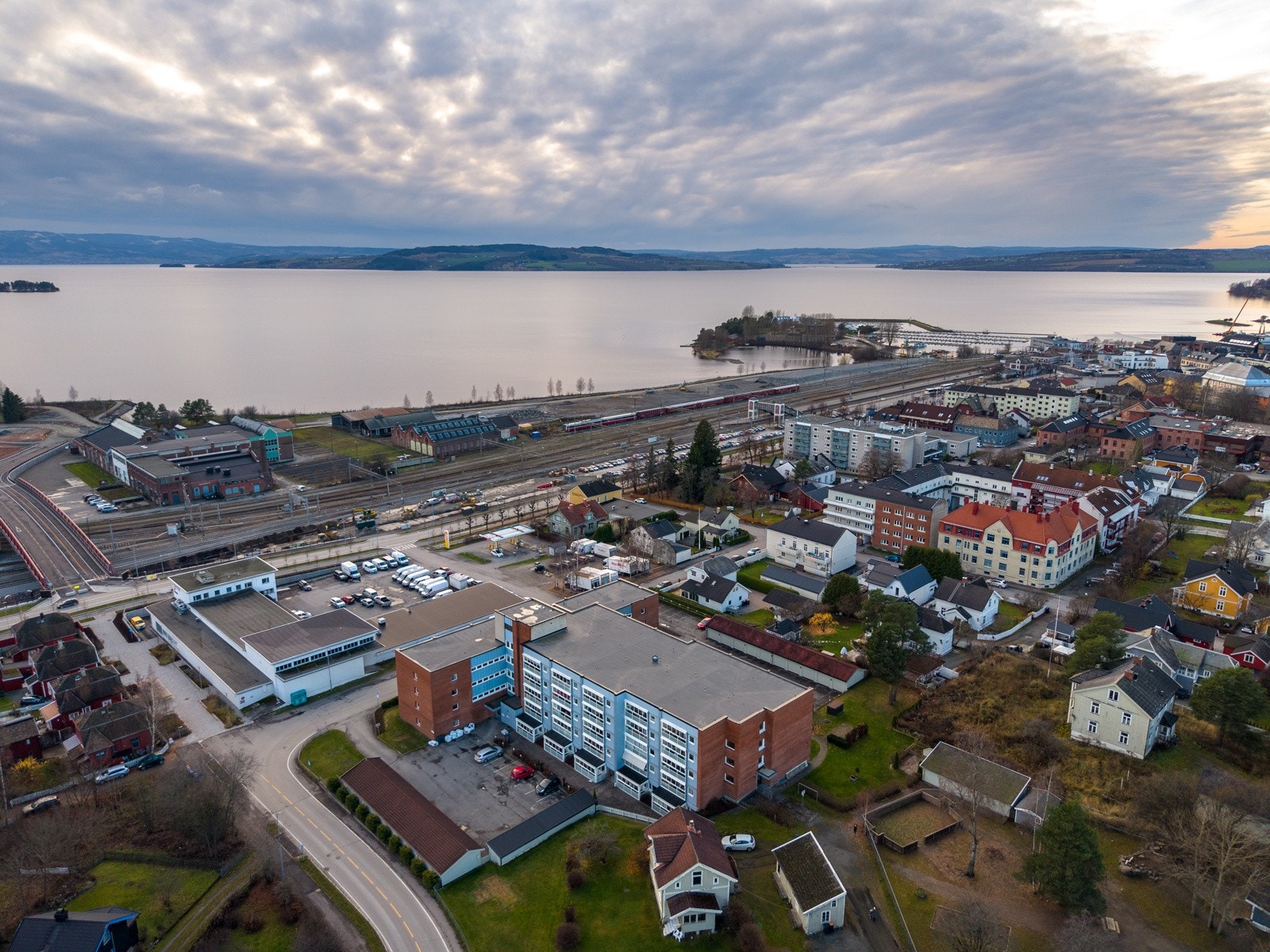 Dronefoto Galleribilde