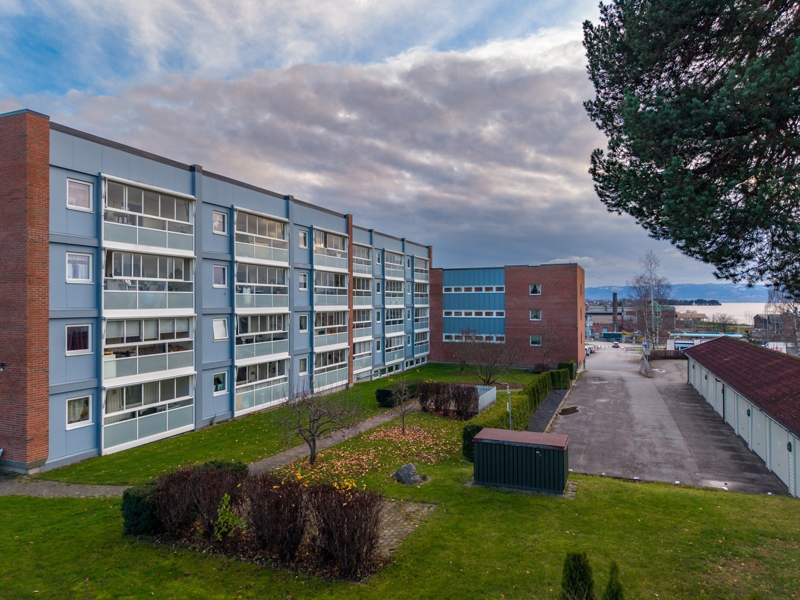 Dronefoto Galleribilde