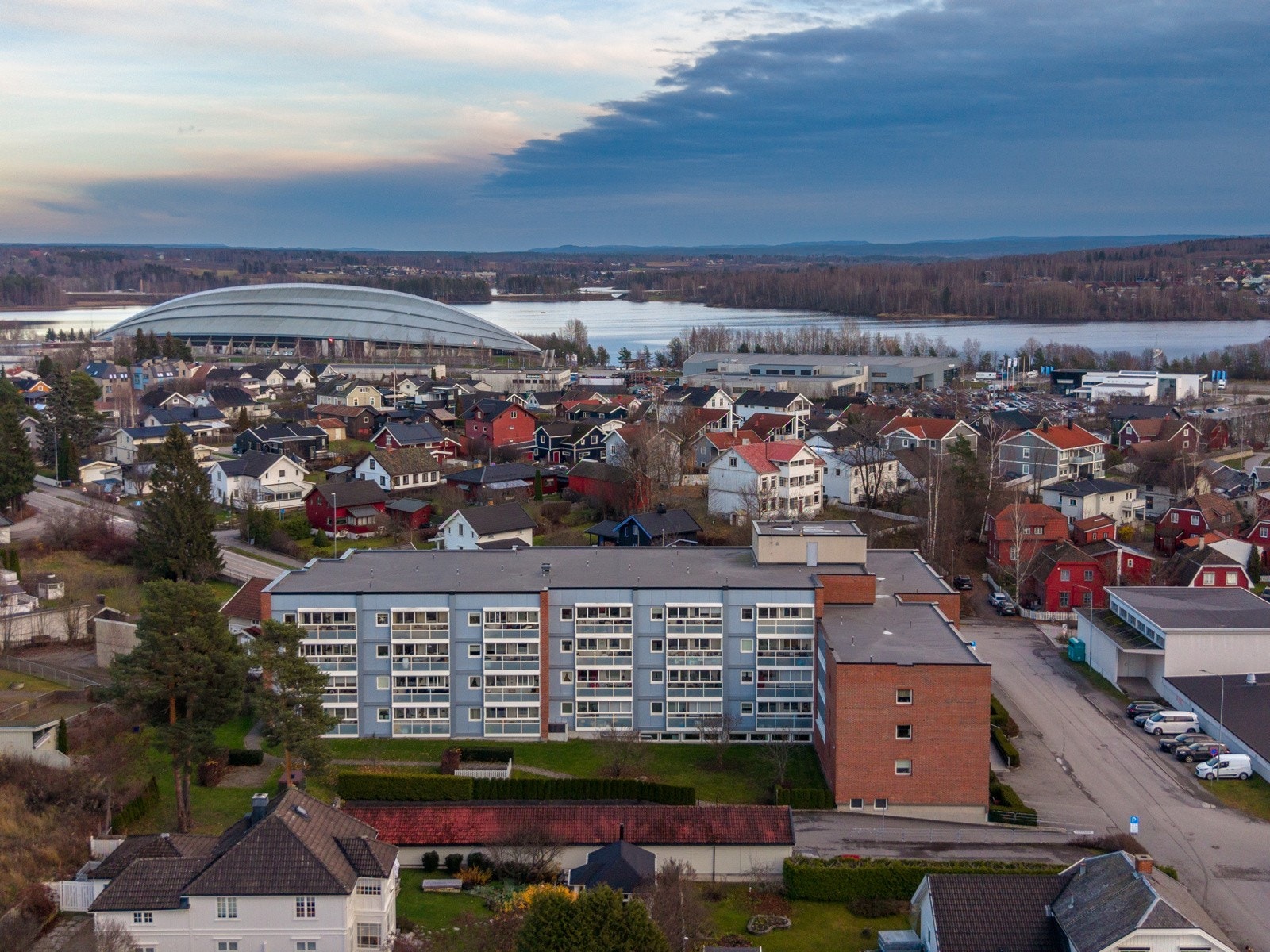 Dronefoto Galleribilde