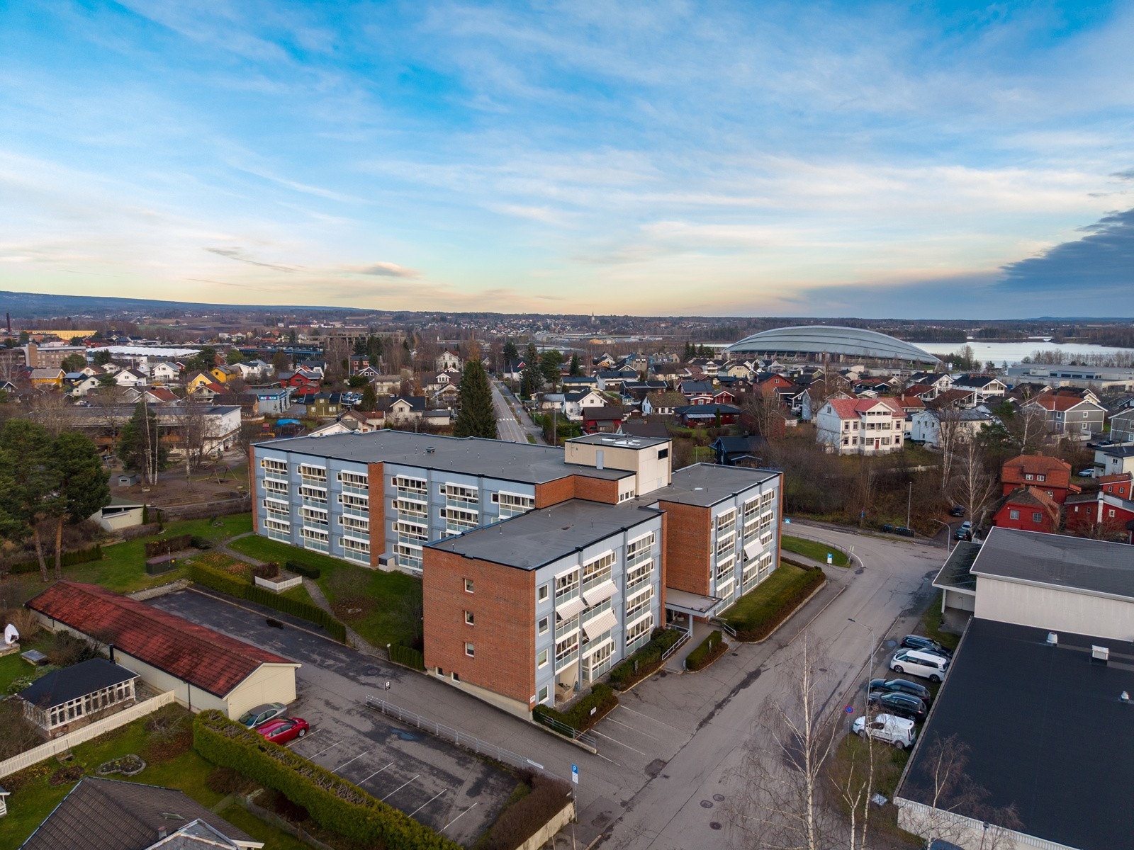 Dronefoto Galleribilde