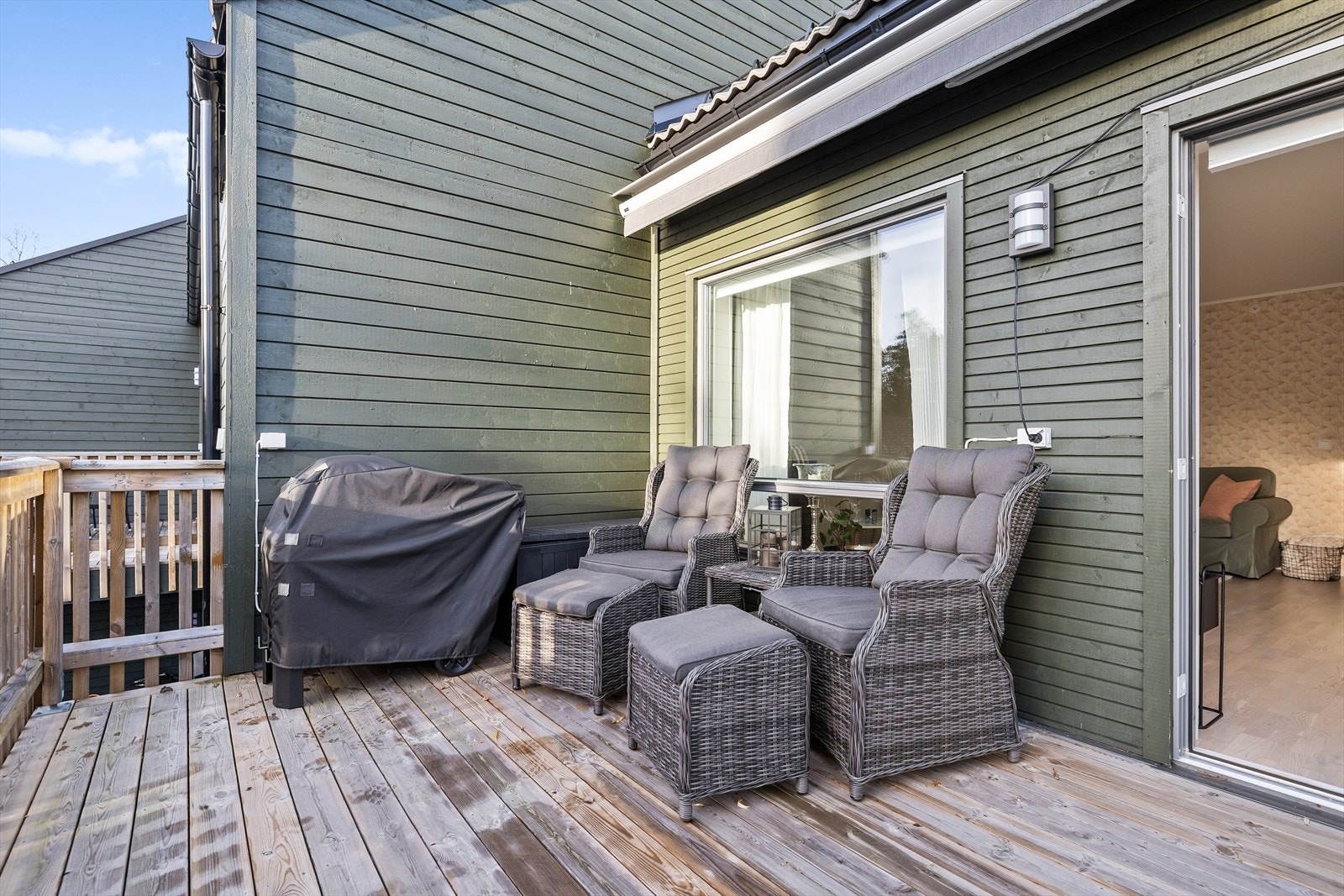 Perfekt med din lille oase til å nyte solrike dager. Galleribilde