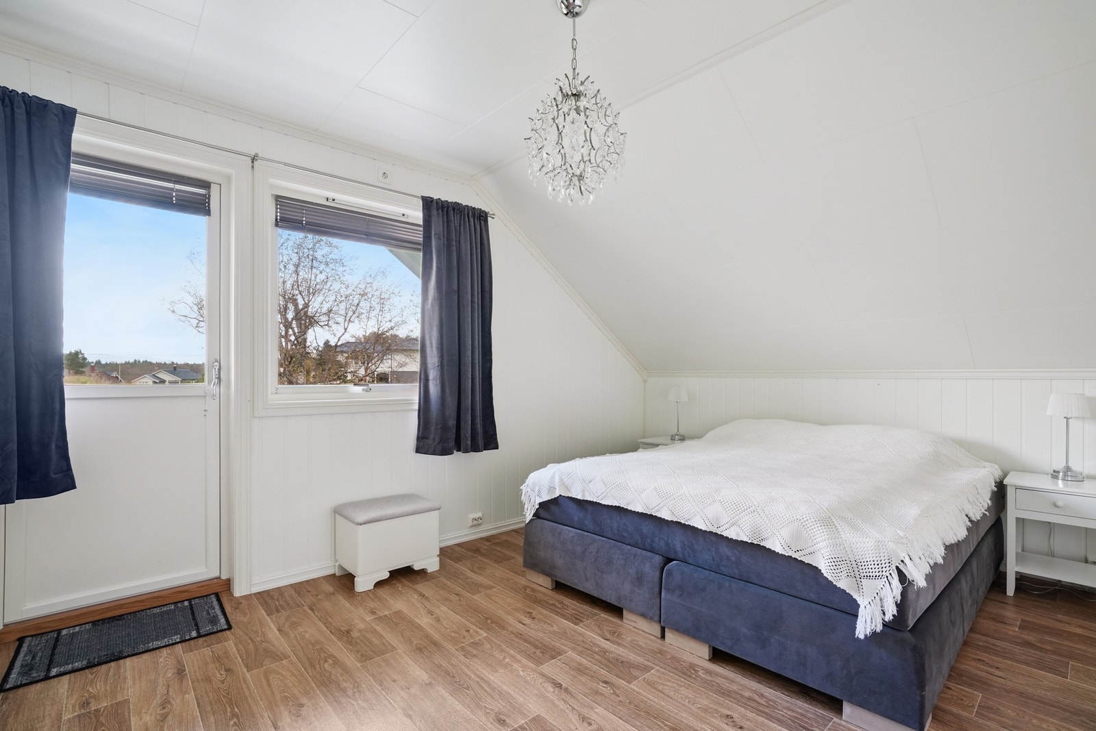 Soverom på loft Galleribilde