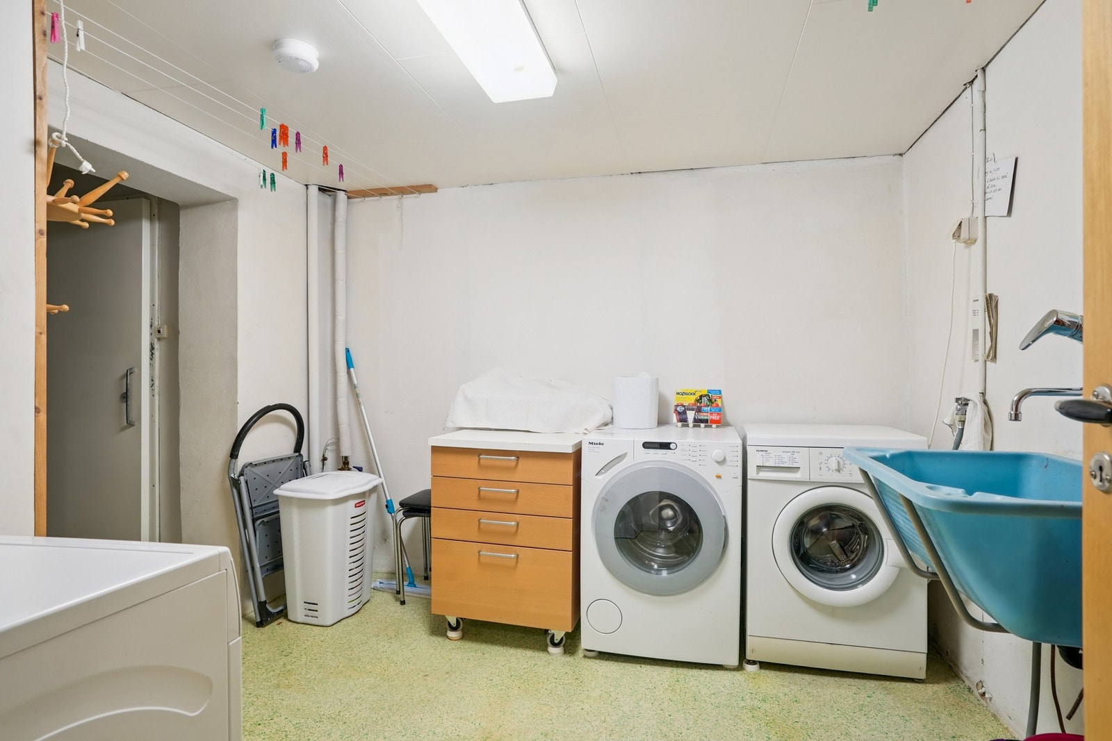 Vaskerom i kjeller Galleribilde
