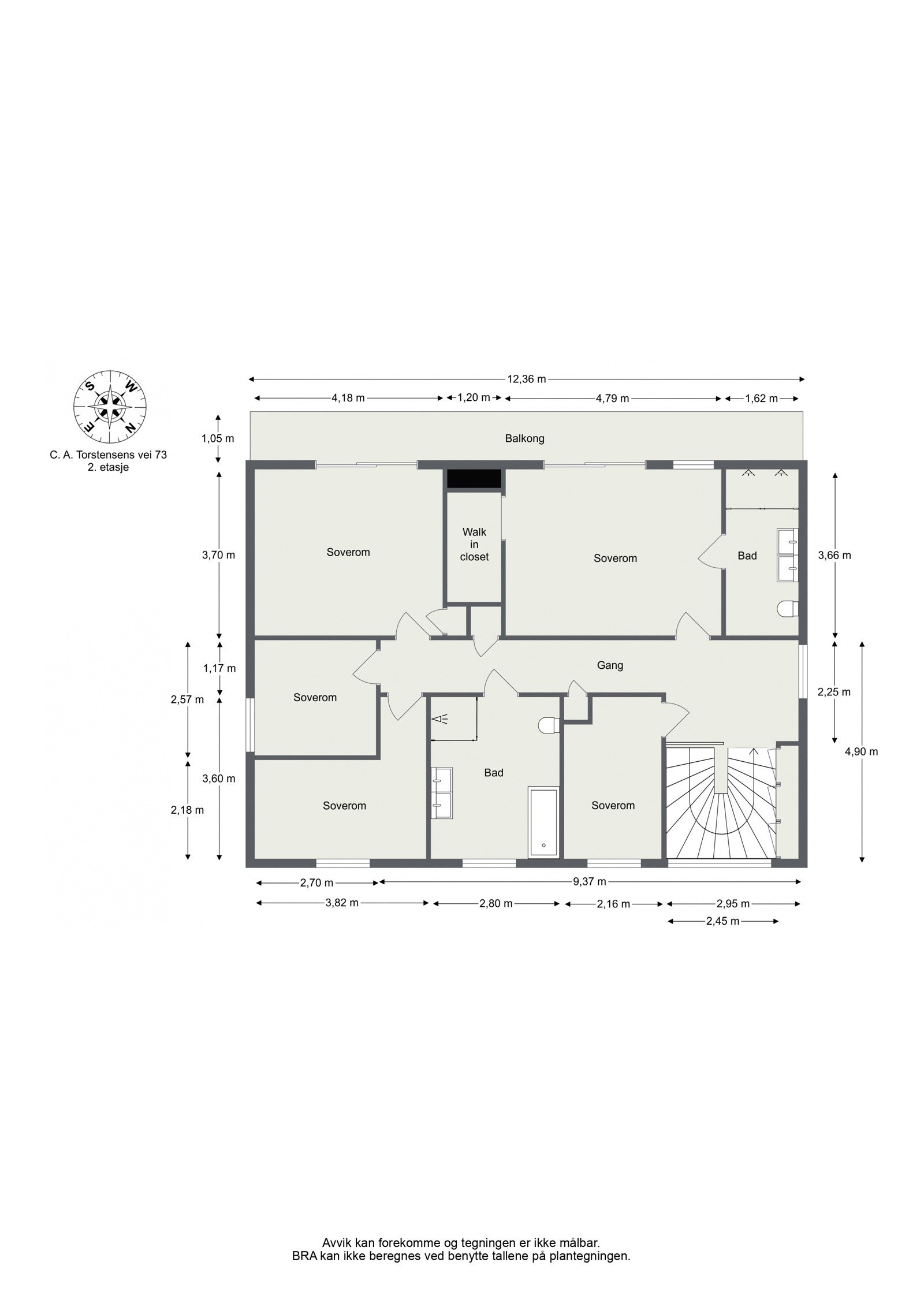 Plantegning - 2. etasje Galleribilde