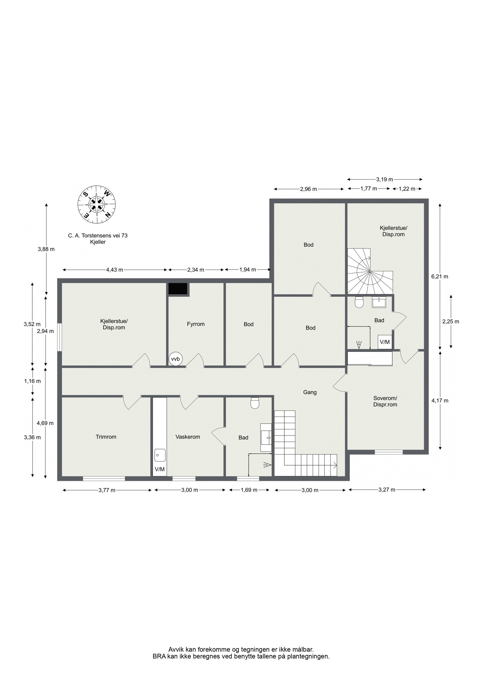 Plantegning - Kjeller Galleribilde