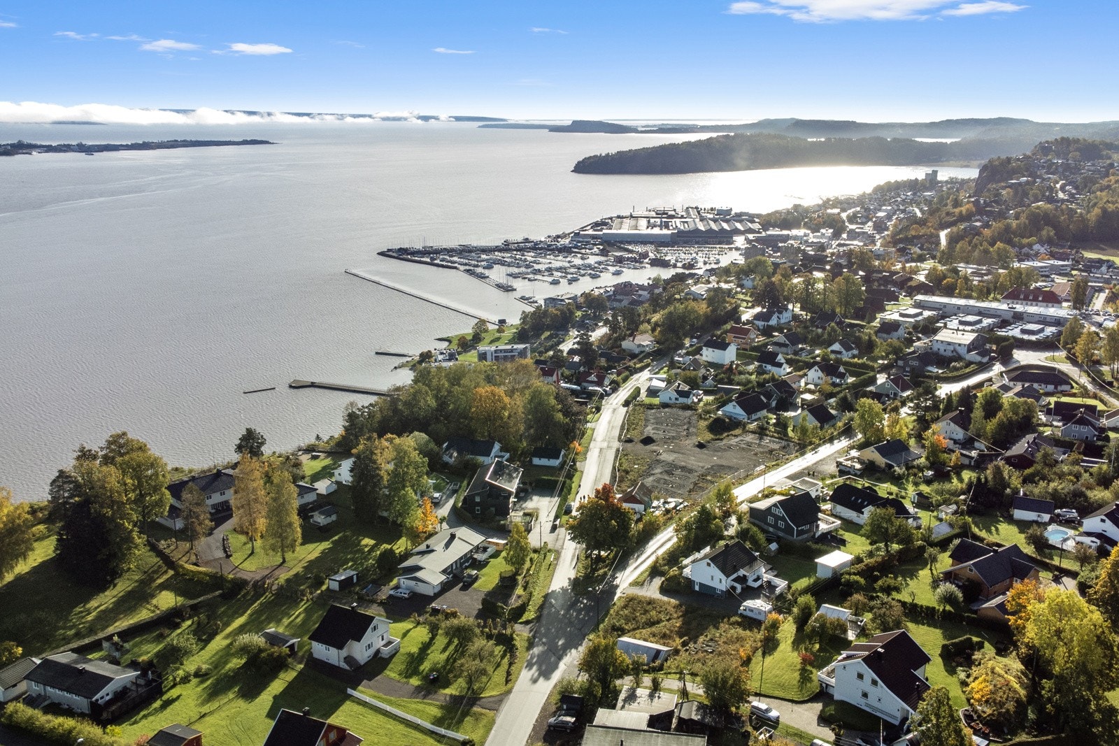 Dette området er et av de mest populære områdene i Holmestrand. Galleribilde