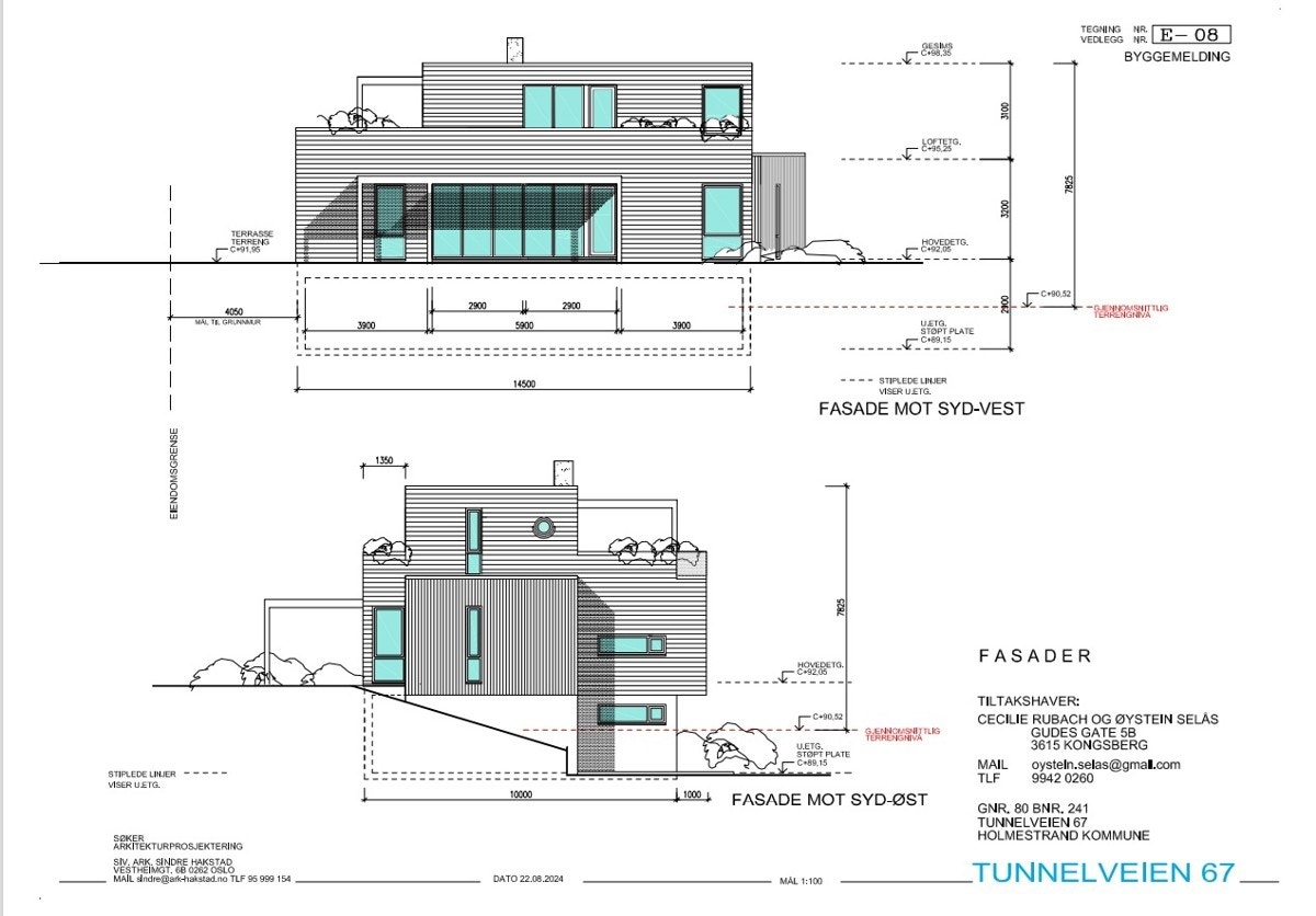 Eksempel på bygg som kan bygges innenfor gjeldende reguleringsplaner. Galleribilde