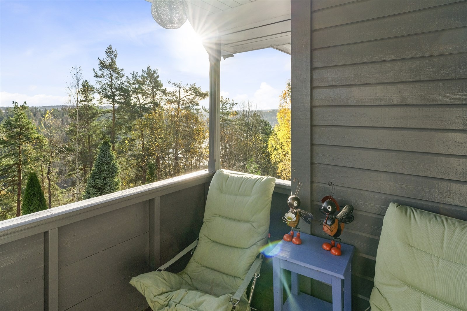 Liten kjøkkenbalkong Galleribilde