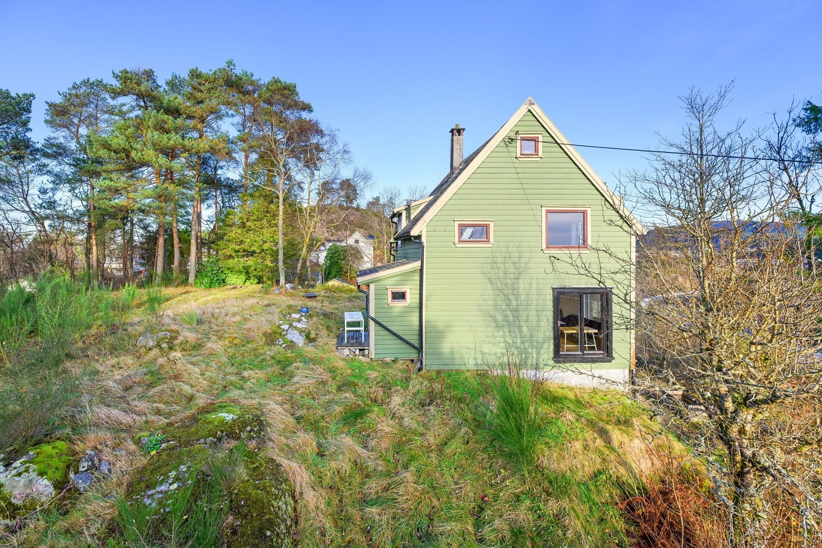 Enebolig med usjenert uteareal Galleribilde