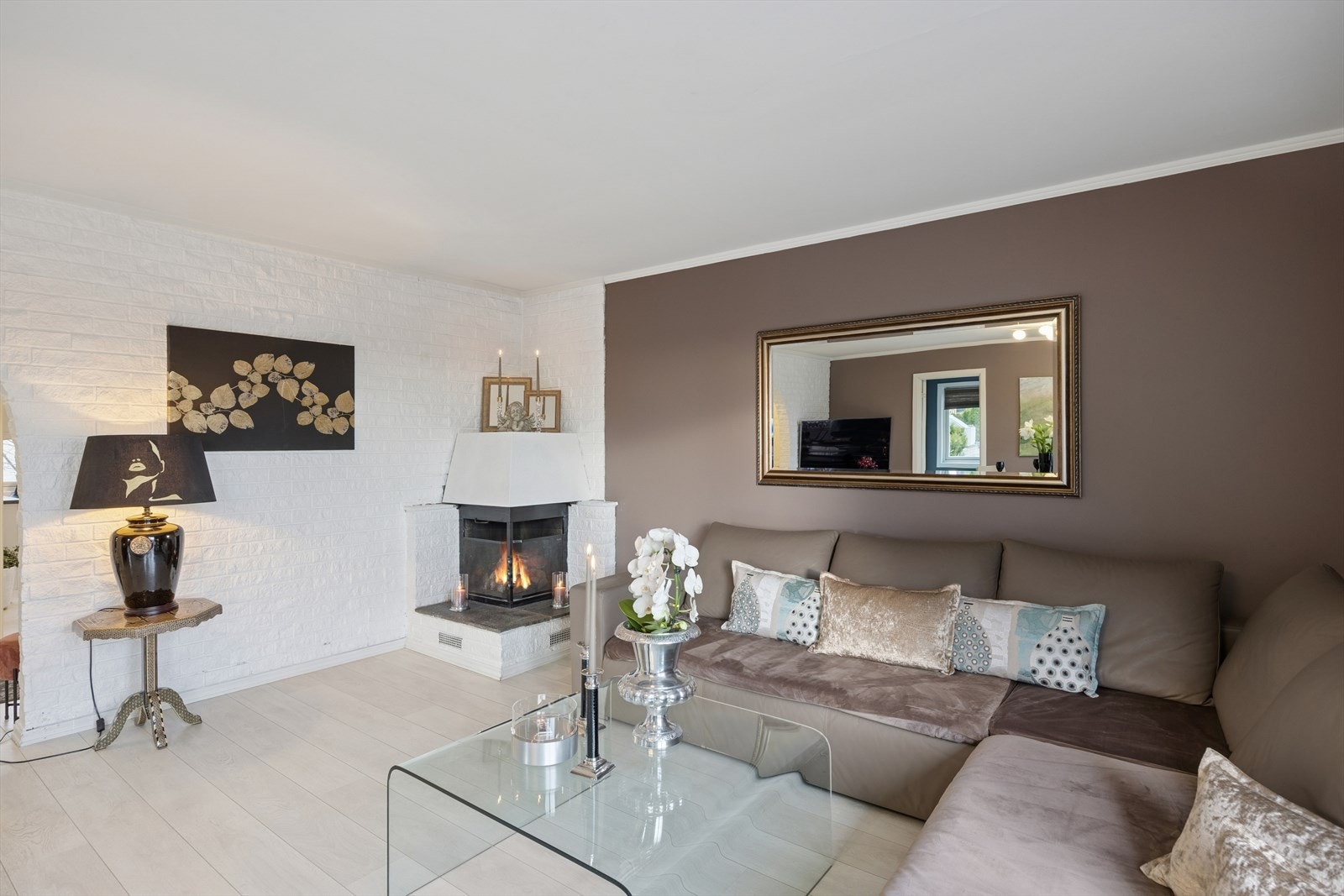 Her er det god plass til ønsket møblering Galleribilde