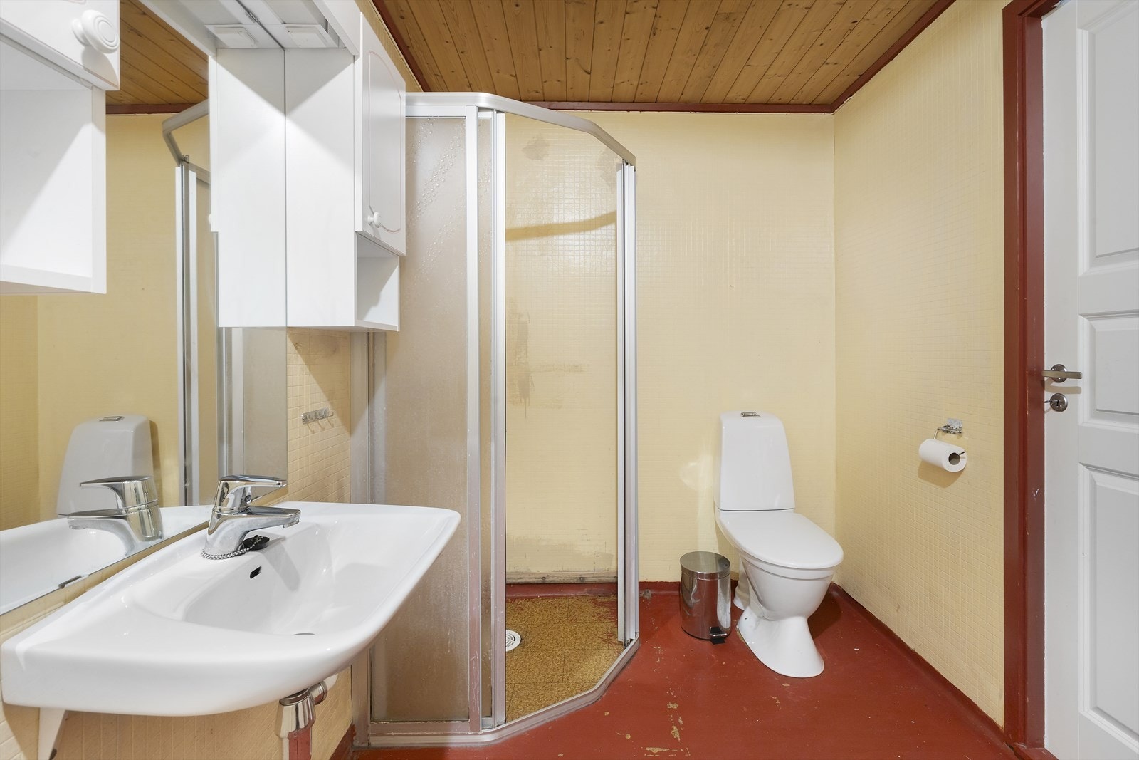 Wc er også montert på dette badet. Galleribilde