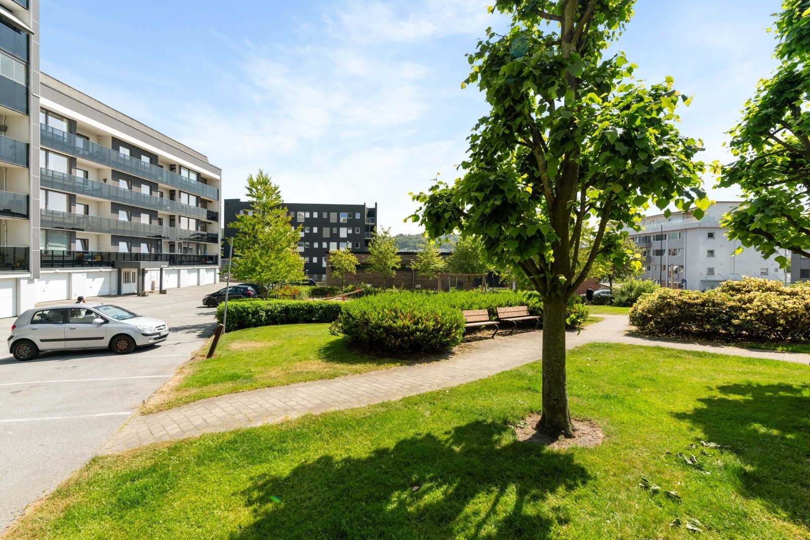 Uteområde. Galleribilde