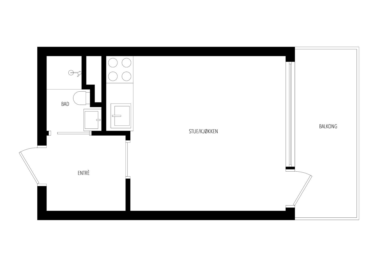 Plantegning. Galleribilde