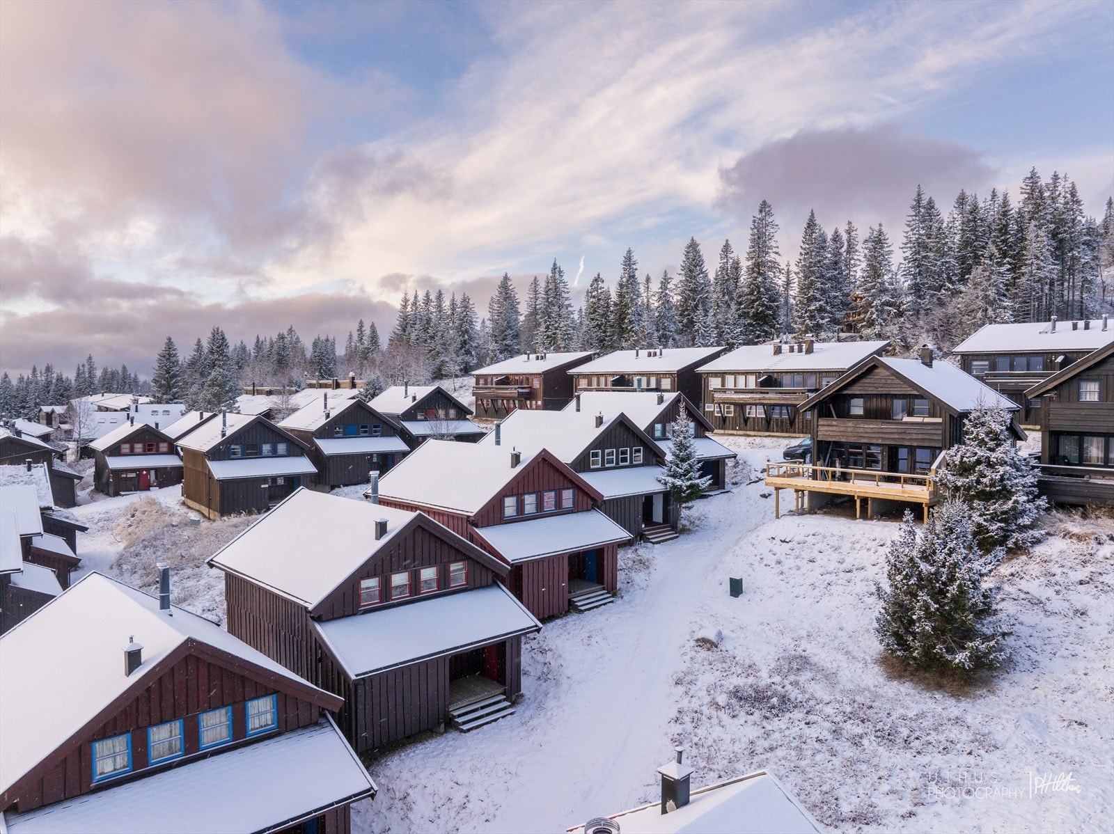 Dronebilde. Galleribilde