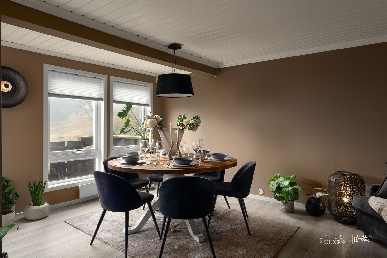 God plass til spisebord. Galleribilde