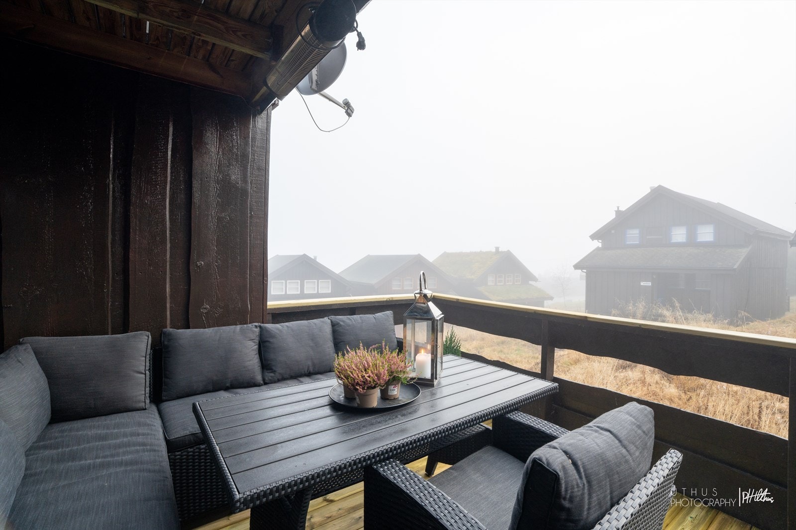 God plass til utemøblement og gode solforhold. Galleribilde