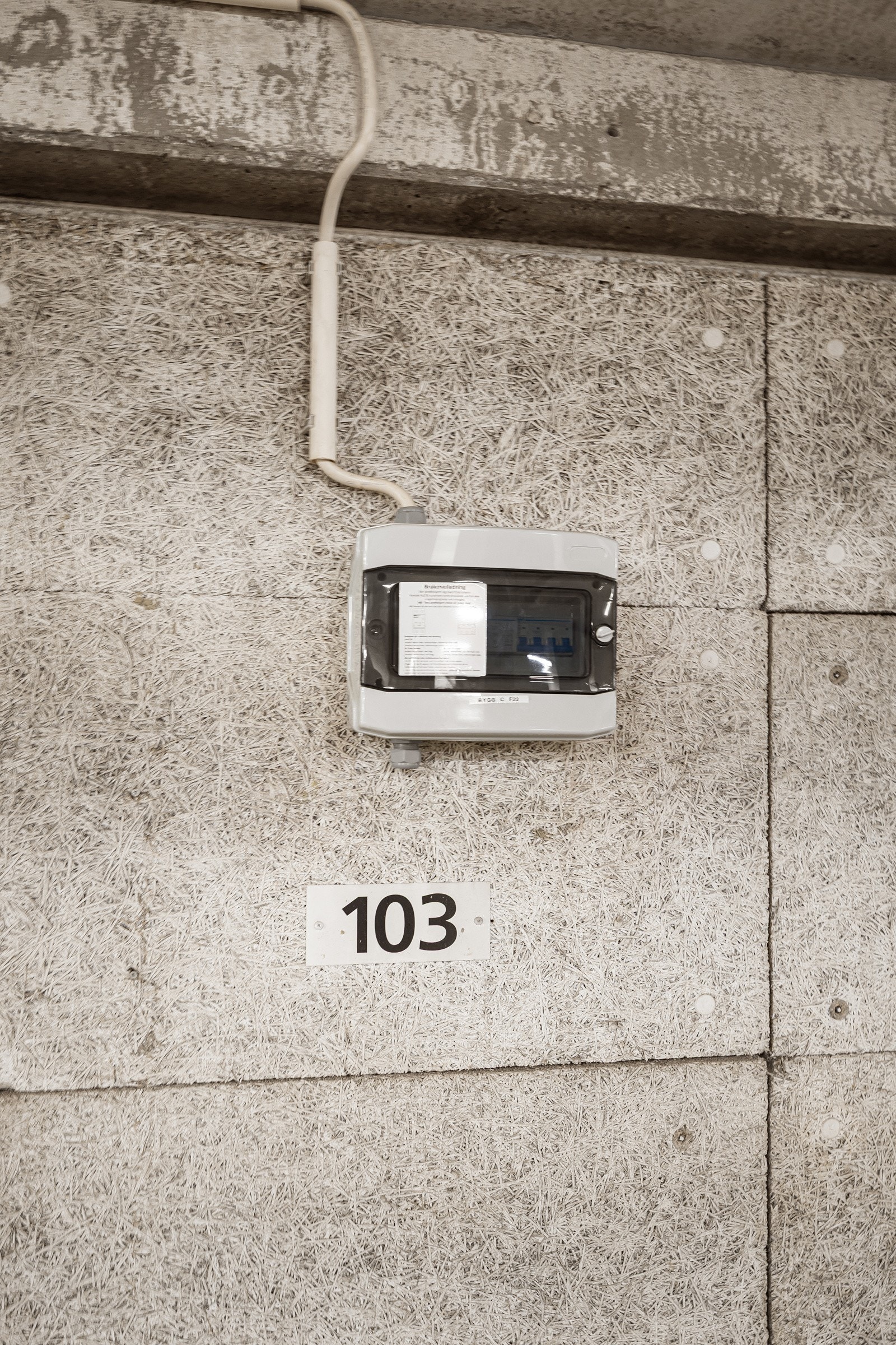 Det er opplegg for el-lader. Galleribilde