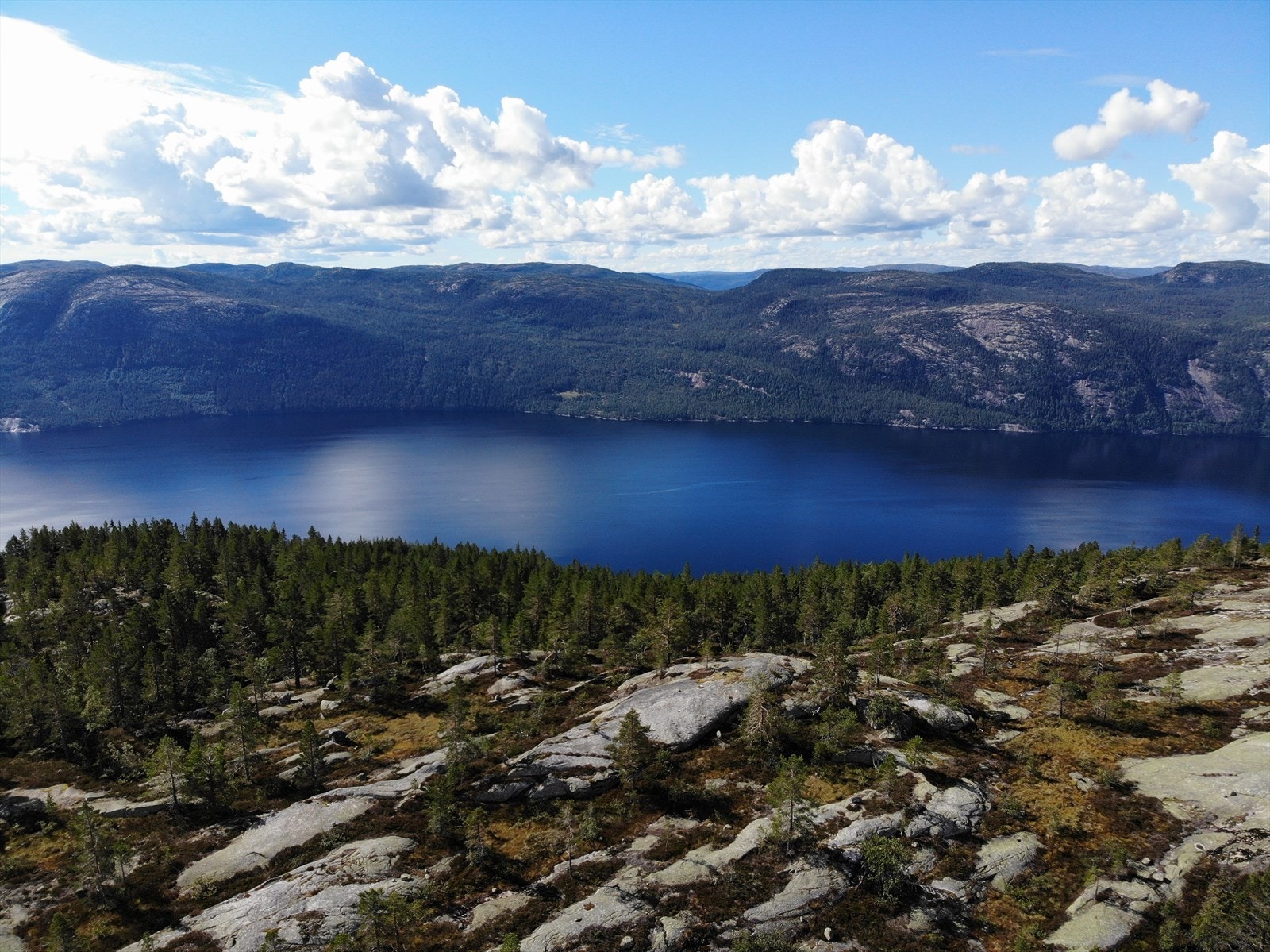 Bilde fra nærområdet - ca. 1/2 times gangavstand fra hytta Galleribilde